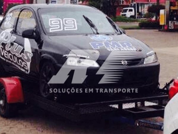 Carretinha Reboque Basculante para Transporte de Carros com 01 Eixo – Tela s/freio