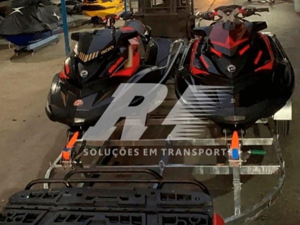 Carretinha Reboque para 02 Jet Ski Sea-Doo, Kawasaki ou Yamaha