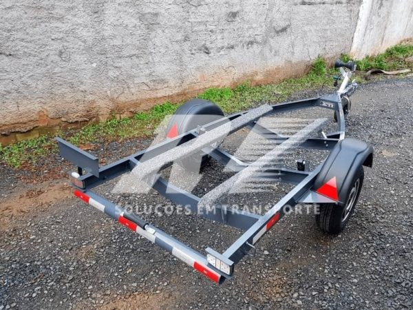 Carretinha Reboque para Jet Ski em Alumínio 02 ou 03 Lugares