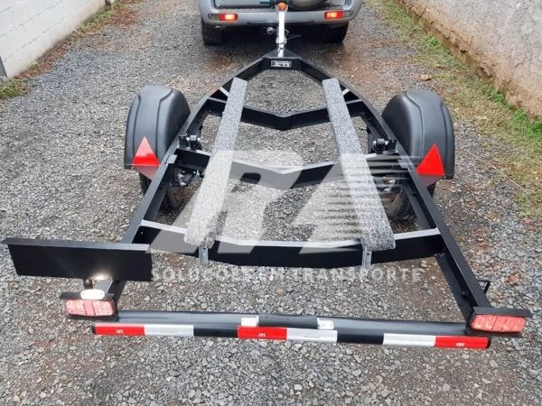 Carretinha Reboque para Jet Ski em Alumínio 02 ou 03 Lugares