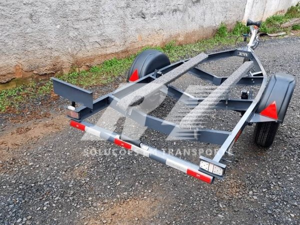 Carretinha Reboque para Jet Ski em Alumínio 02 ou 03 Lugares
