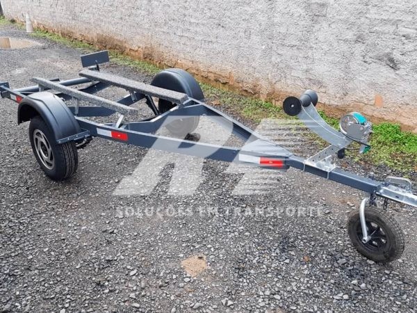 Carretinha Reboque para Jet Ski em Alumínio 02 ou 03 Lugares